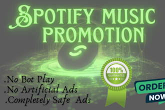 do professional spotify music promotion