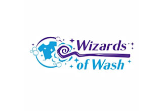 make magic happen water soap logo design