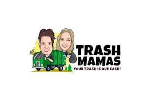 make trash mamas cartoon pics logo