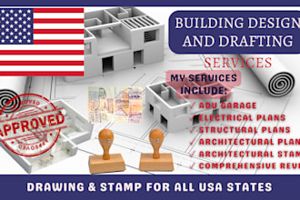 draw electrical architectural plan, adu pe stamp for florida texas idaho indiana