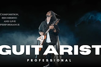be your professional guitarist
