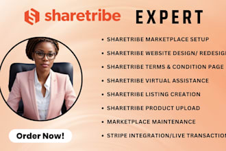build 2 sided sharetribe marketplace with sharetribe