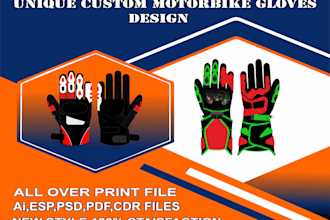 do motorbike leather gloves