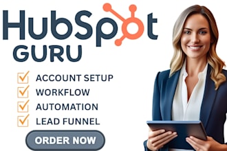 create hubspot blog automation crm funnel for financial advisors lead generation