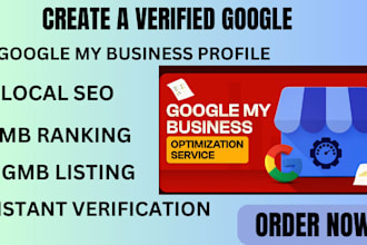 create a verified google my business  listing with instant verification