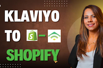 setup shopify email automation with mailchimp or klaviyo and email flows