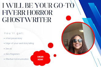 ghostwrite or rewrite your gore horror story