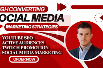 be your social media manager growth instagram twitch kick and youtube channel