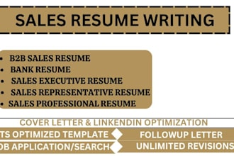 write a professional b2b sales resume bank resume sales executive resume