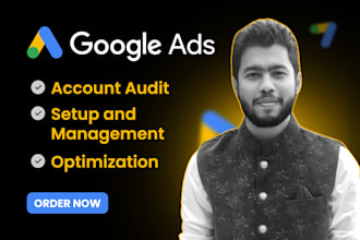 setup and manage your google ads, PPC ads, and performance max campaigns
