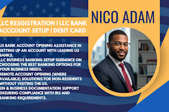 do us llc registration, usa llc bank account, account setup, debit card
