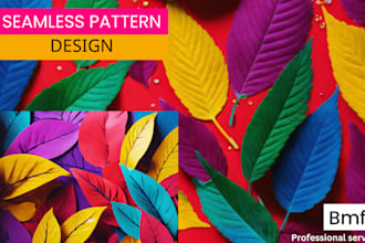 design unique seamless repeat pattern design