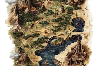 design you rpg fantasy map
