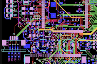 do pcb design, circuit design, pcb layout, schematic design easyeda kicad altium
