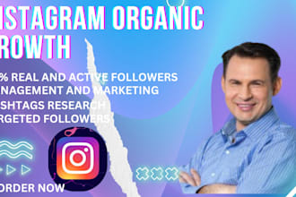be your instagram manager content creator to increase organic followers