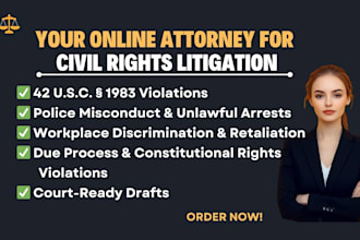 draft civil rights violation complaints under 42 u s c 1983