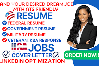 write federal resume, government, veteran, military, ksa response for usajob