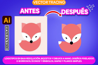 vectorizaré cualquier tipo de imágenes con precisión