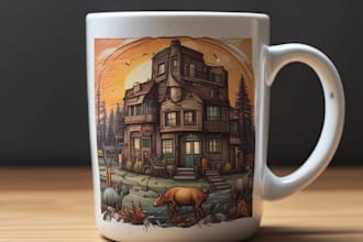 design coffee mug or cup for you