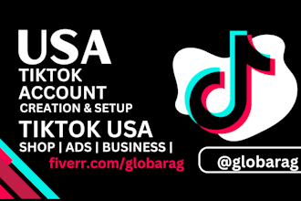 create usa tiktok account approve usa tiktok shop setup tiktok shop