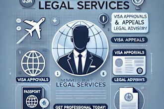 be your immigration lawyer and provide legal advice on united states visa