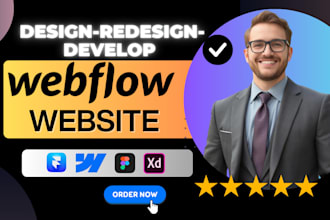 design develop webflow website figma to webflow website developer webflow expert