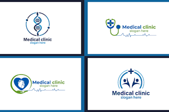 design professional medical and healthcare logo for you