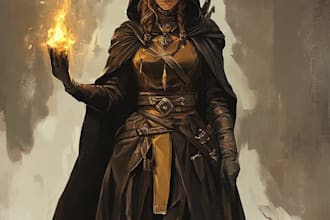 dnd character art and dnd character art