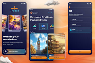 develop ai trip planner app, ai hospitality app, ai hotel booing, city tour app