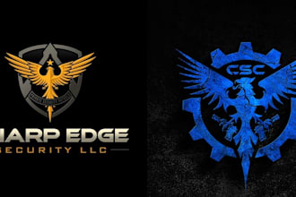 do design military patch, tactical or army logo