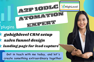 wordpress ghl sales funnel migration ghl va gohighlevel landing page a2p expert