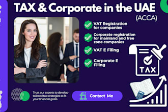 do uae vat, corporate tax and accounting