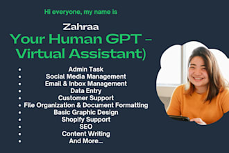 be your business virtual assistant, shopify, wordpress, instagram