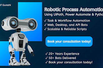 automate your workflows and business processes using uipath or power automate