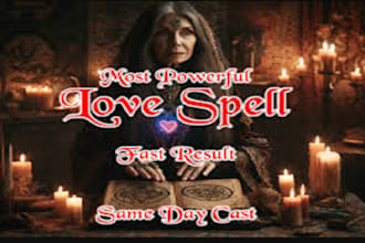 cast a powerful binding love spell within 24hrs