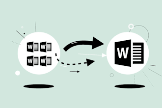 merge word or PDF files
