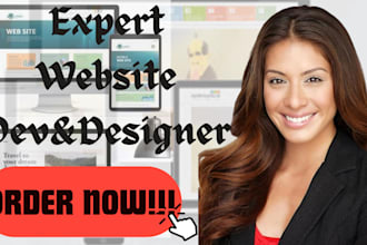 do professional godaddy website, website design and godaddy redesign