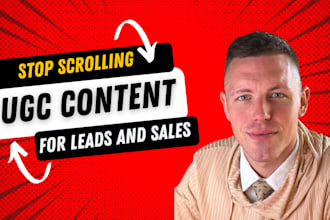 create tiktok ads, youtube shorts, reel, meta ads ugc video