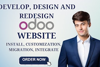 design and redesign odoo website customization odoo ecommerce odoo migration