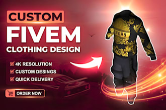 create custom fivem clothing