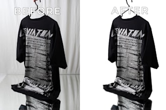 edit clothing photos, photo retouch and edit fashion images