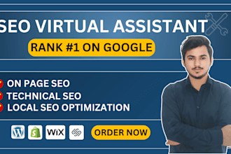 be your SEO virtual assistant for ecommerce website
