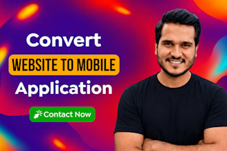 convert website to app, web to app, website to app website to mobile app webview