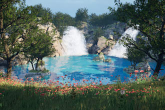 create stunning 3d environments for games and movies in unreal engine