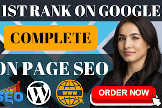 do onpage SEO and technical optimization using yoast rankmath