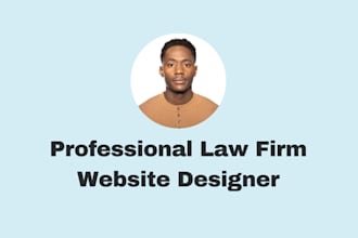 build a law firm website attorney website lawyer website notary website