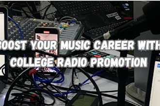 boost your music career with college radio promotion