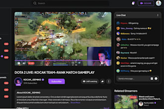 develop live streaming app, streaming website, video streaming app streaming app