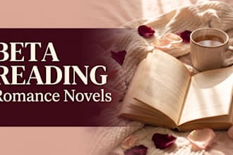 beta read and critique your romance novel