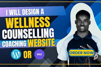 build wellness website, therapy, mental health, counselling, coaching website